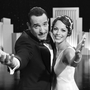 Silent Screen idol George Valentin (Jean Dujardin) and Peppy Miller (Berenice Bejo), a young and upcoming dancer, share a vivacious moment on stage in Michel Hazanavicius's film The Artist. Silent Screen idol George Valentin (Jean Dujardin) and Peppy Miller (Berenice Bejo), a young and upcoming dancer, share a vivacious moment on stage in Michel Hazanavicius's film The Artist.