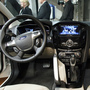 Ford's MyFord Touch interface allows users to manage phone calls, navigation, entertainment and the car's temperature through a touch screen on the dashboard. Ford's MyFord Touch interface allows users to manage phone calls, navigation, entertainment and the car's temperature through a touch screen on the dashboard.