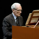 Gustav Leonhardt at the MAfestival in Brugge, Belgium in 2007. Gustav Leonhardt at the MAfestival in Brugge, Belgium in 2007.