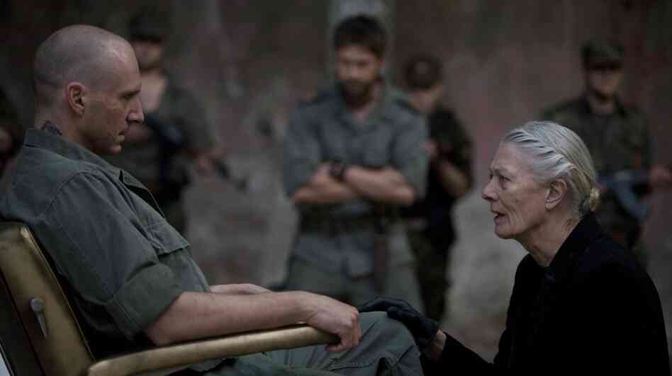 Bare-Knuckle Politics: The battle-hardened Roman general Coriolanus (Ralph Fiennes) runs for office at the urging of his mother (Vanessa Redgrave) — but it turns out he's no booster of majority rule. Bare-Knuckle Politics: The battle-hardened Roman general Coriolanus (Ralph Fiennes) runs for office at the urging of his mother (Vanessa Redgrave) — but it turns out he's no booster of majority rule.