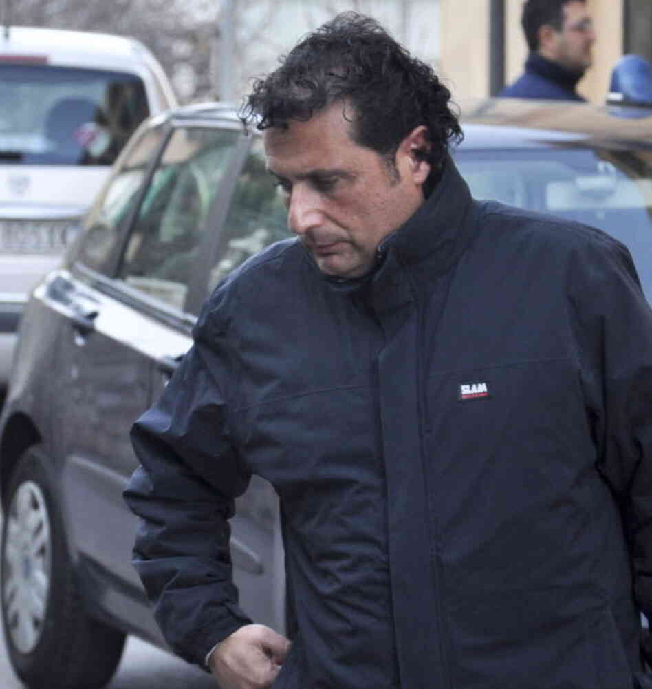 Francesco Schettino, the captain of the luxury cruiser Costa Concordia, on Saturday.