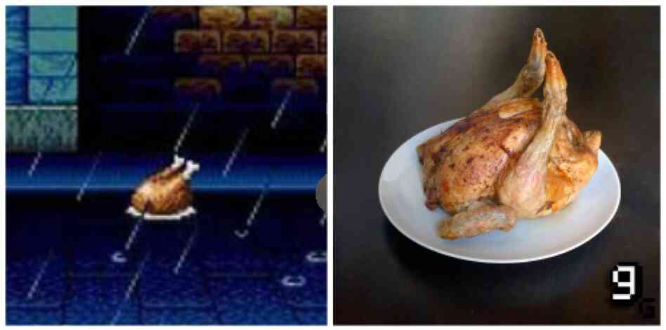 ...a source of health in the game "Streets Of Rage."