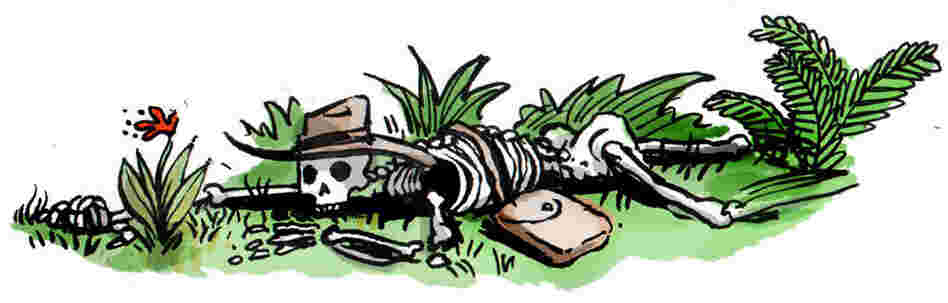 The fate of the plant hunter. The fate of the plant hunter.