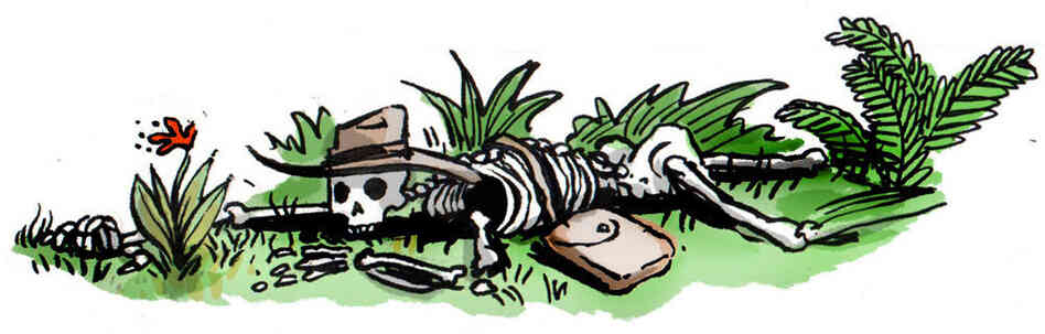 The fate of the plant hunter. The fate of the plant hunter.