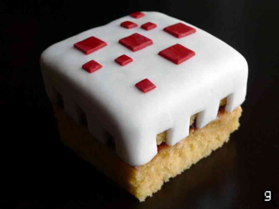 A delicious piece of artisanal cake, or...