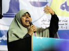Many Egyptian women hoped to make political gains following the country's revolution. But female candidates fared extremely poorly in the recent parliamentary elections. Here, Huda Ghaniya of the Democratic Alliance, an Islamist grouping, campaigns last Nov. 11. Many Egyptian women hoped to make political gains following the country's revolution. But female candidates fared extremely poorly in the recent parliamentary elections. Here, Huda Ghaniya of the Democratic Alliance, an Islamist grouping, campaigns last Nov. 11.