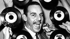 Band leader Johnny Otis poses for a portrait in surrounded by "The Jelly Roll" records in 1947. Band leader Johnny Otis poses for a portrait in surrounded by "The Jelly Roll" records in 1947.