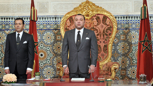 Morocco's King Mohammed VI introduced reforms after protests began last February. But activists say the measures didn't go far enough and they are still taking to the streets. Here, the king is shown in his palace in Rabat on June 17. Morocco's King Mohammed VI introduced reforms after protests began last February. But activists say the measures didn't go far enough and they are still taking to the streets. Here, the king is shown in his palace in Rabat on June 17.