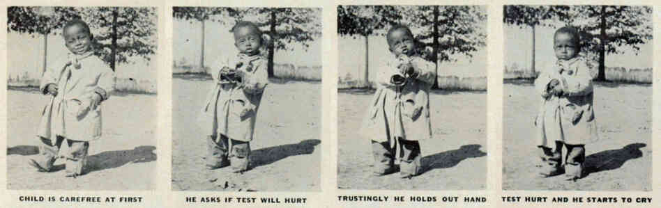 A clipping from a 1940 photo essay in Life magazine.