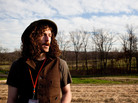 Butcher-in-training Andrew Plotsky at the 2011 Young Farmers Conference. Butcher-in-training Andrew Plotsky at the 2011 Young Farmers Conference.