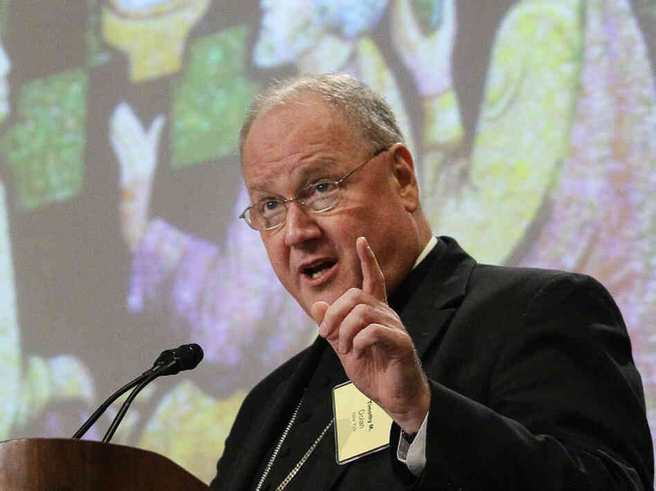 Archbishop Timothy Dolan, of New York, president of the United States Conference of Catholic Bishops, called the contraceptive rule "unconscionable." Archbishop Timothy Dolan, of New York, president of the United States Conference of Catholic Bishops, called the contraceptive rule "unconscionable."