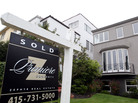 A sold sign last August in San Francisco. A sold sign last August in San Francisco.
