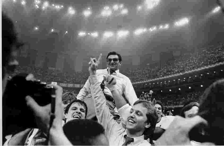 Penn State was finally awarded a national championship 1983 when they beat Georgia 27-23 at the Sugar Bowl. 