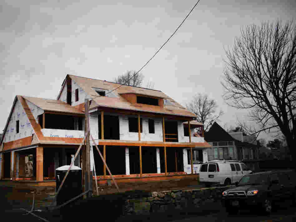 A newly constructed home in Westport, Conn., in December. The past three years have been the worst for new housing starts since before record-keeping began, according to economists at IHS Global. 