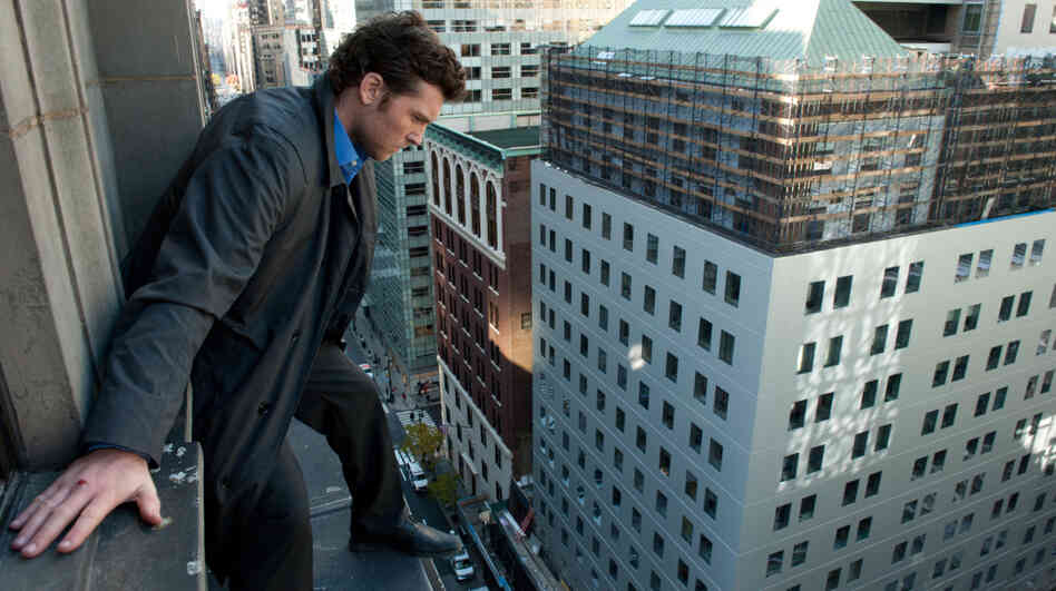 High wired: Inches away from free-fall, ex-cop Nick Cassidy (Sam Worthington) calls the shots in a jewel heist in Man On A Ledge. High wired: Inches away from free-fall, ex-cop Nick Cassidy (Sam Worthington) calls the shots in a jewel heist in Man On A Ledge.
