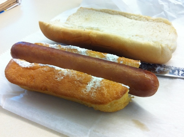 At this point, you have to monitor the sandwich closely to make sure the Twinkie doesn't reject the new organ.