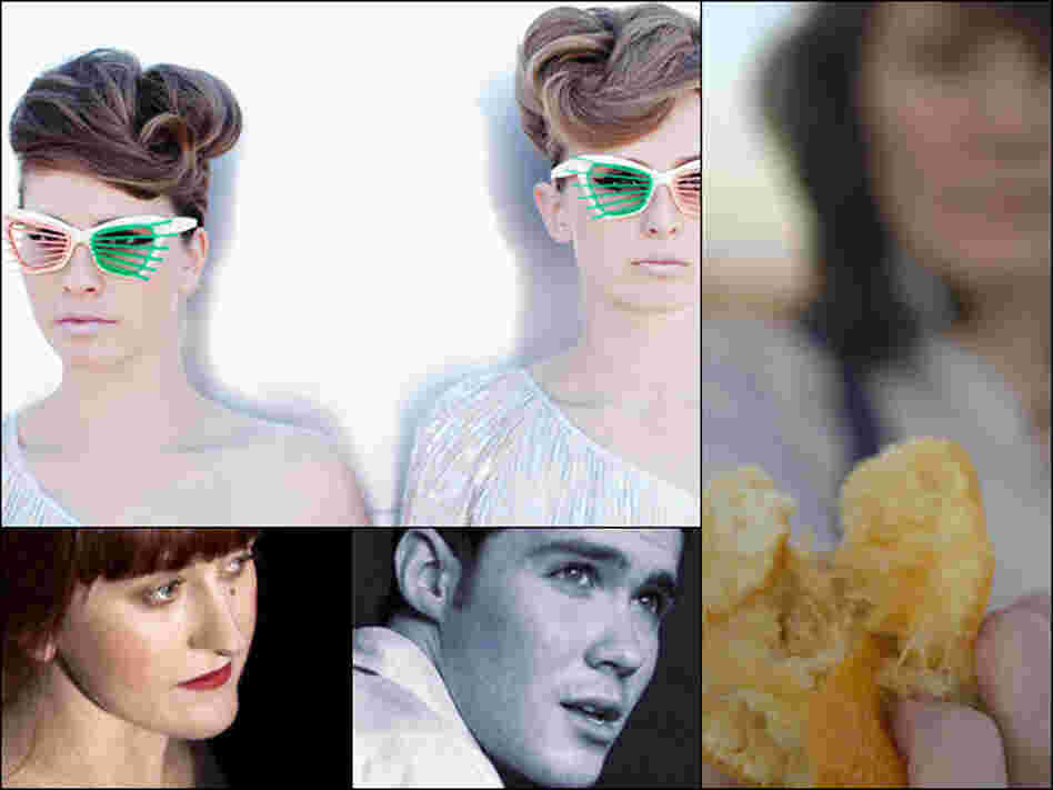 Clockwise from upper left: Lucius, Julie Ann Bee from Sea of Bees, Thomas Patrick Maguire, Liz Green. Clockwise from upper left: Lucius, Julie Ann Bee from Sea of Bees, Thomas Patrick Maguire, Liz Green.