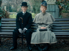 Albert Nobbs (Glenn Close) and Helen (Mia Wasikowska) go on a series of awkward dates in Albert Nobbs, a film based on a 1918 George Moore story. Albert Nobbs (Glenn Close) and Helen (Mia Wasikowska) go on a series of awkward dates in Albert Nobbs, a film based on a 1918 George Moore story.