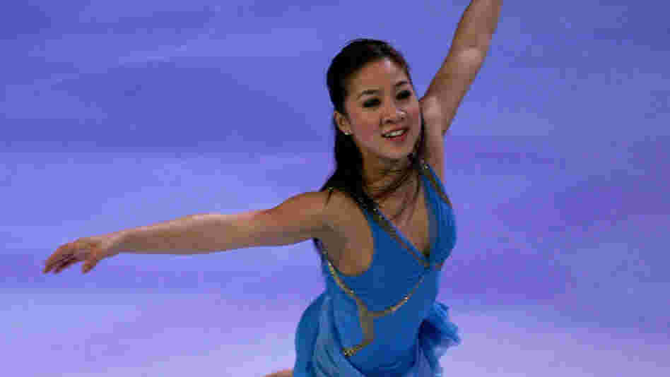 Michelle Kwan performs at an exhibition in 2005.