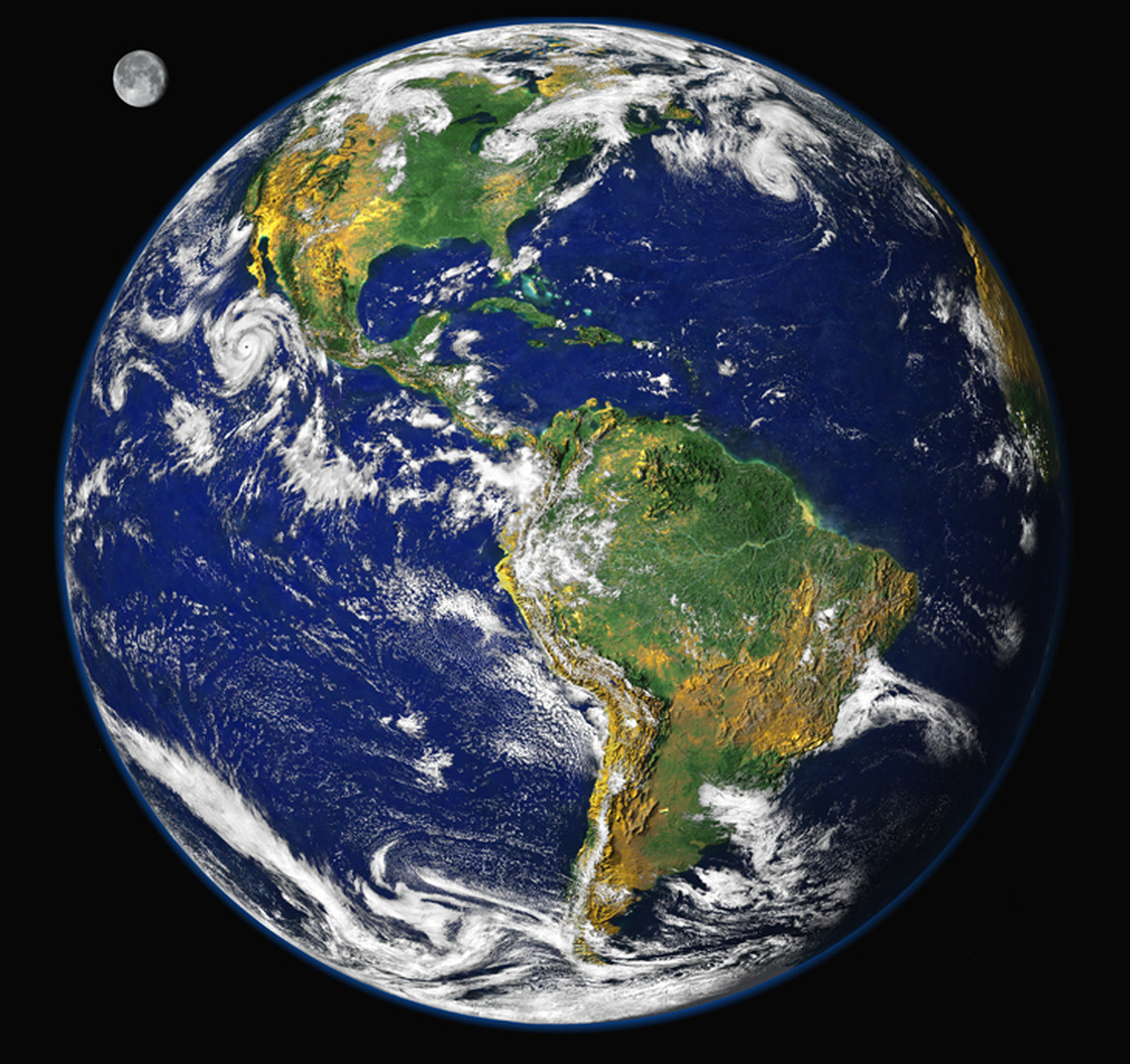 "Blue Marble 2000."