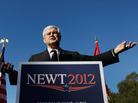Republican presidential candidate Newt Gingrich speaks Thursday during a Lakeside Inn Tea Party rally in Mount Dora, Fla. Republican presidential candidate Newt Gingrich speaks Thursday during a Lakeside Inn Tea Party rally in Mount Dora, Fla.