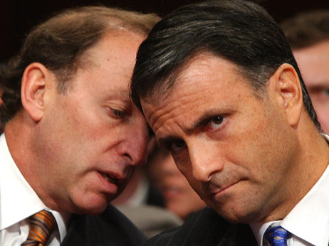 Jack Abramoff in 2004. He's the one on the right. Jack Abramoff in 2004. He's the one on the right.