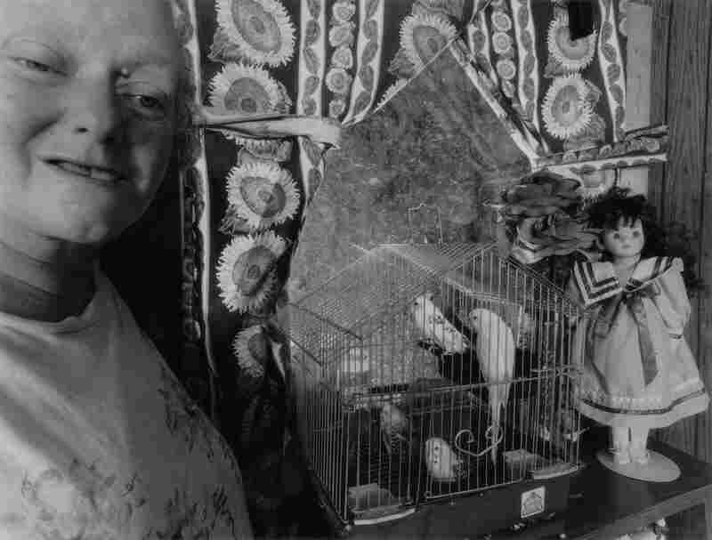 Nancy with Parakeets, 2004