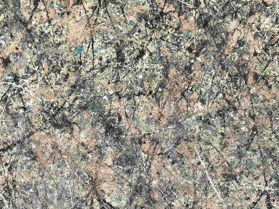 An artist who abandoned all conventions, Pollock used the separation and marbling of the wet paint enamel to create the dripping patterns in Number 1, 1950 (Lavender Mist). 