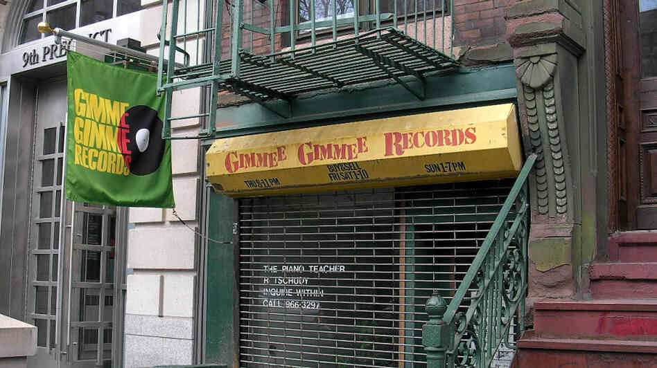 Gimme Gimme Records in Manhattan's East Village, Egon's source for an affordable copy of Charles 'Cha Cha' Shaw's Kingdom Come.