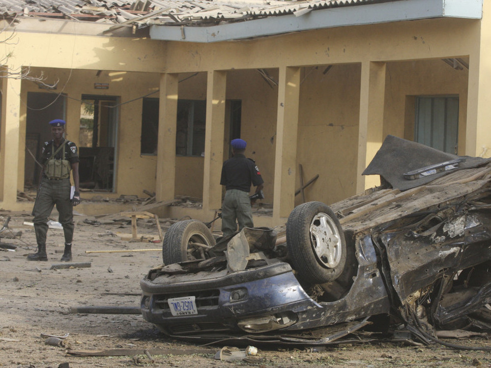 A radical Islamic group, Boko Haram, carried out a series of bombings in Kano, in northern Nigeria, including an attack on police headquarters, shown in this photo from Jan. 22.
