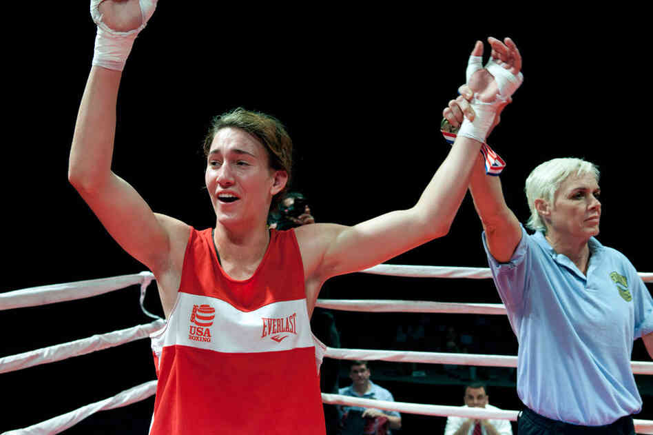 Mikaela won her final bout at the Golden Gloves National Tournament to secure her place in the Olympic Trials. She says she was a "bad kid" growing up — until she started spending Friday and Saturday nights at the gym.