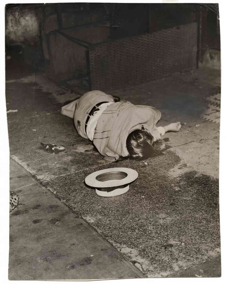 [Body of Dominick Didato, Elizabeth Street, New York], Aug. 7, 1936