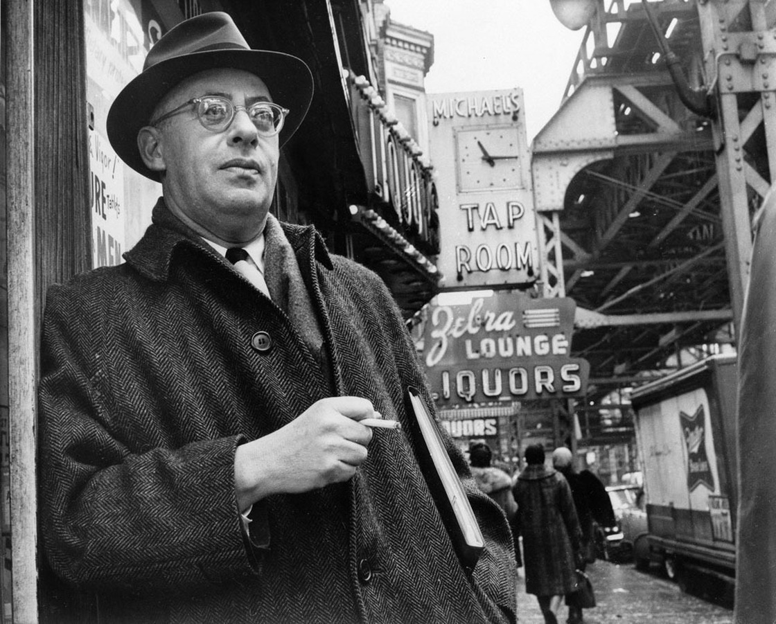 Professional organizer Saul Alinsky in 1966, on Chicago's South Side, where he organized the Woodlawn area to battle slum conditions. Newt Gingrich has referred to Alinsky numerous times in recent speeches.