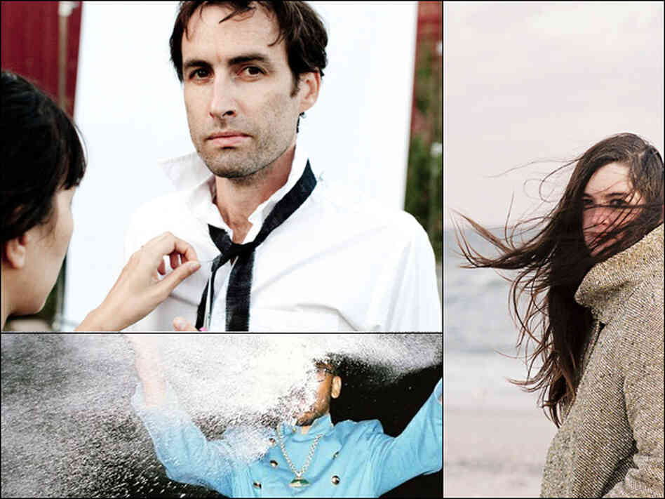 Clockwise from upper left: Andrew Bird, Julianna Barwick, Spoek Mathambo. Clockwise from upper left: Andrew Bird, Julianna Barwick, Spoek Mathambo.