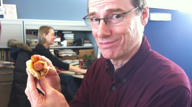 For the first time in his life, Robert looks skeptical. (NPR)