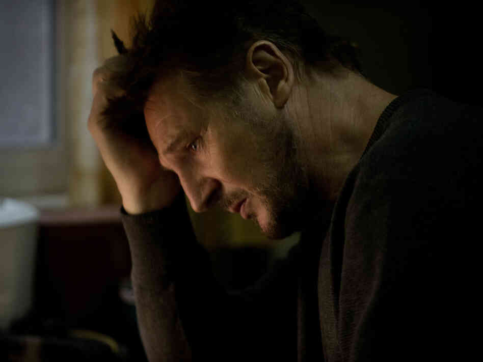 Grey director Joe Carnahan says Neeson and Neeson's character's shared experience of losing a spouse informed the actor's performance. Grey director Joe Carnahan says Neeson and Neeson's character's shared experience of losing a spouse informed the actor's performance.