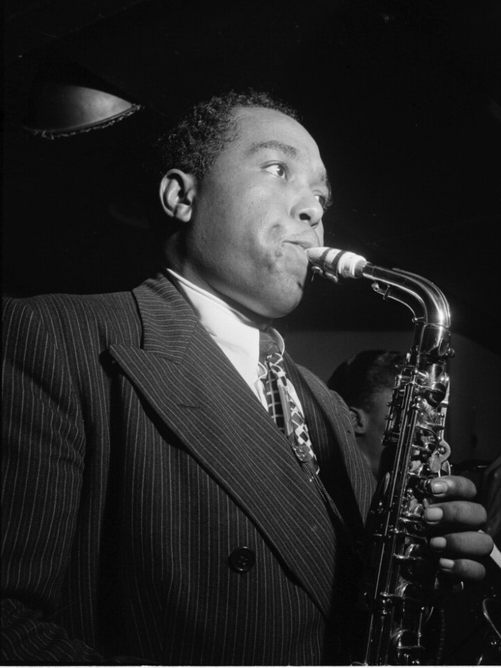 Charlie Parker, ca. Aug. 1947.