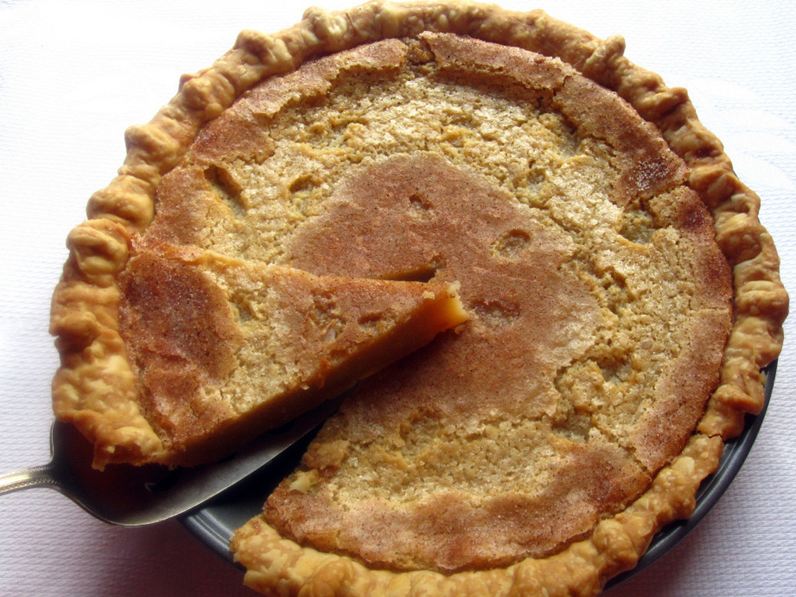 Sugar-Cream 'Hoosier' Pie