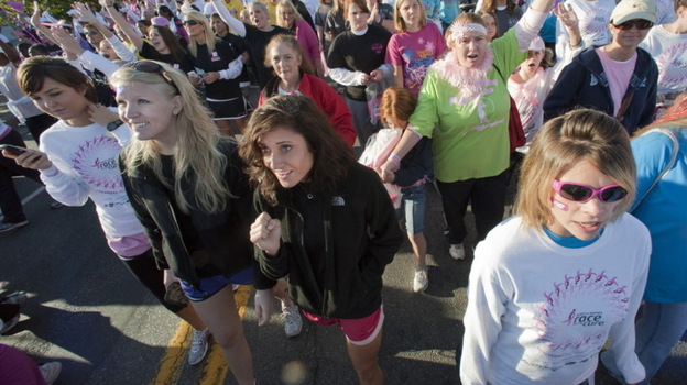 A Susan G. Komen Race for the Cure in Little Rock, Ark., in 2010. 