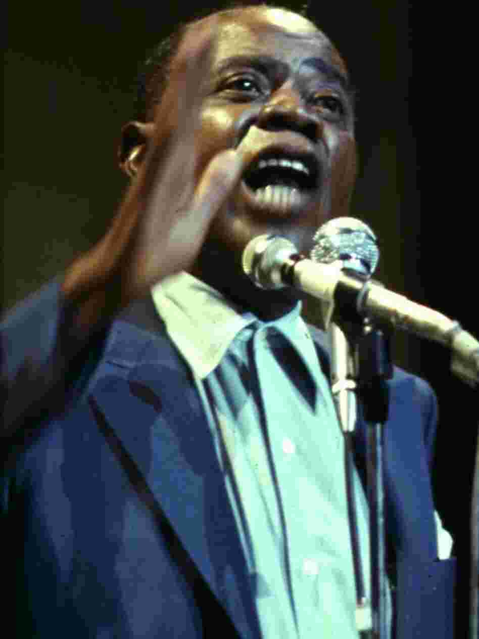 Louis Armstrong, ca. 1956.