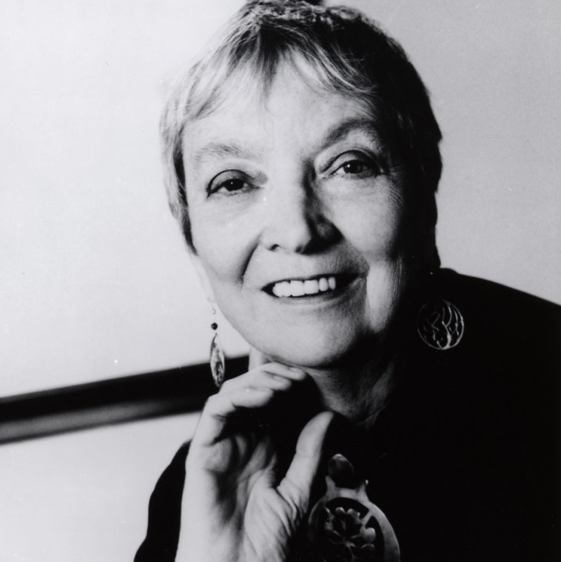 Madeleine L'Engle (1918-2007) was best known for her young adult fiction. Her works reflect both her Christian faith and her strong interest in modern science.