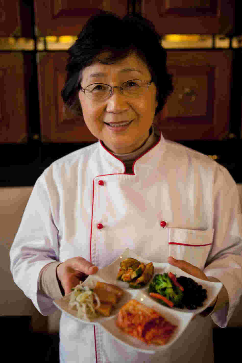 Yesoon Lee makes jook and chicken soup for her children when they're ill. 