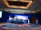 Workers at Gingrich's Florida primary night headquarters in Orlando give "Newt" a lift. Workers at Gingrich's Florida primary night headquarters in Orlando give "Newt" a lift.
