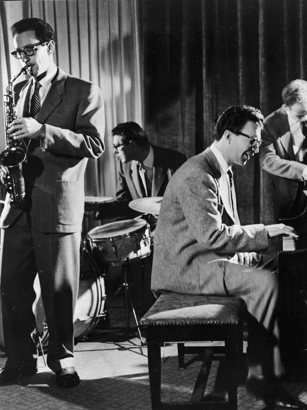 Paul Desmond with the Dave Brubeck Quartet.