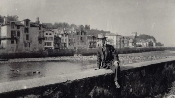 Maurice Ravel in 1914.