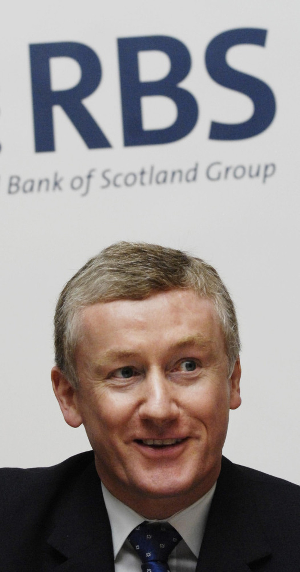 The knighthood of Fred Goodwin (shown here in 2007), former chief executive of the Royal Bank of Scotland, has been "canceled and annulled," the British government announced Tuesday. Under Goodwin's leadership, the bank nearly collapsed in 2008, leading to $70 billion bailout by British taxpayers and outrage over his large pension.