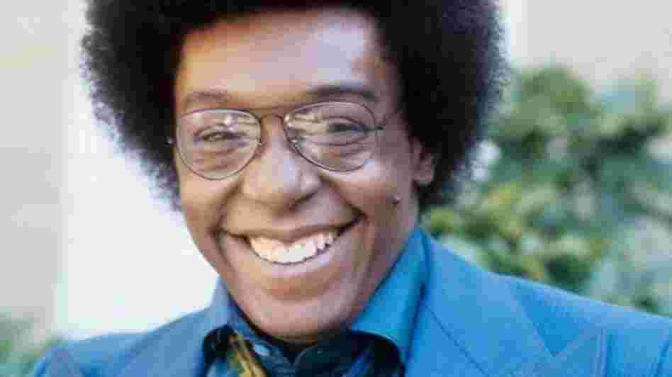 Don Cornelius posing for a portrait in 1973 in Los Angeles.