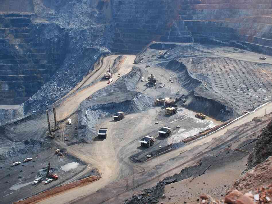 The Goldstrike mine, just outside of Elko, Nev. The Goldstrike mine, just outside of Elko, Nev.