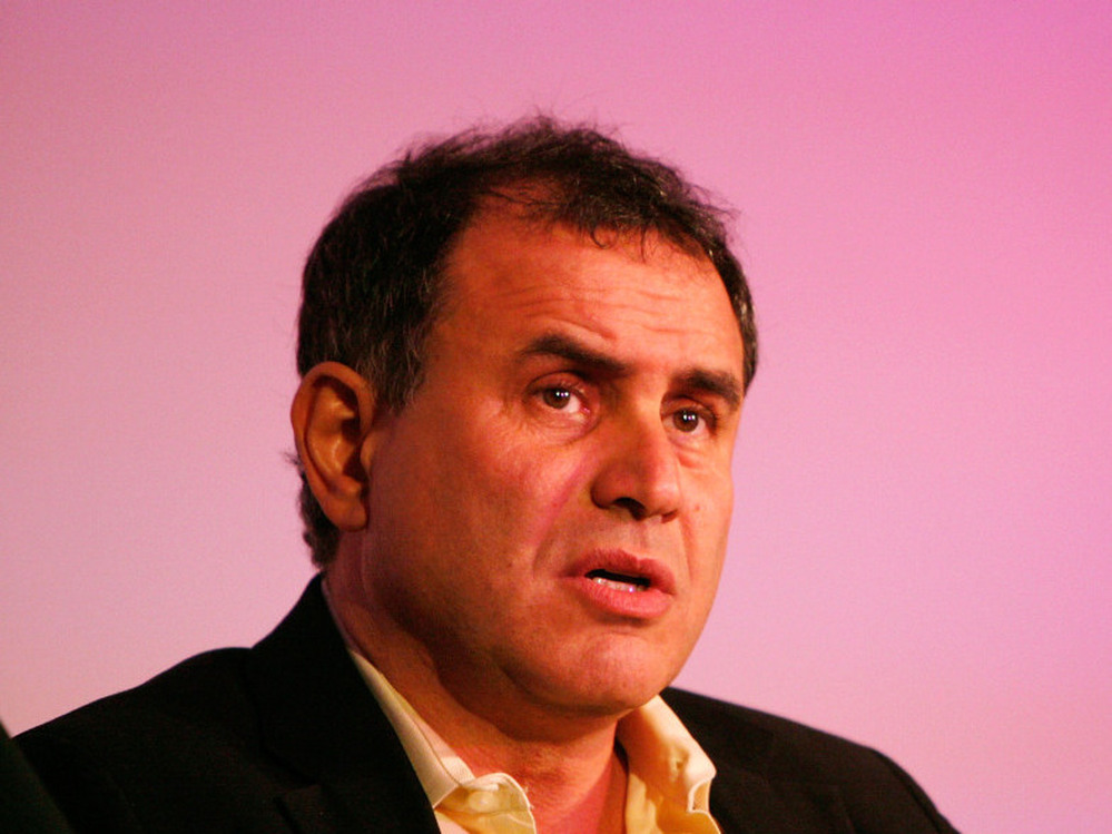 Nouriel Roubini, alias, "Dr. Doom."