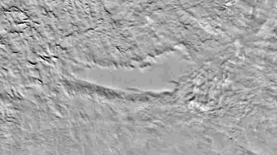 While a team of Russian scientists were drilling ice core samples from their Vostok base in Antarctica, new satellite imagery revealed the outline of a lake the size of New Jersey buried two miles underneath the ice. It's thought to be the third largest lake on the planet. While a team of Russian scientists were drilling ice core samples from their Vostok base in Antarctica, new satellite imagery revealed the outline of a lake the size of New Jersey buried two miles underneath the ice. It's thought to be the third largest lake on the planet.
